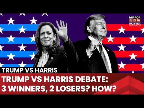 Trump Vs Harris: Who Are The 3 Winners, 2 Losers? What Happened During Presidential Debate? Watch [Video]