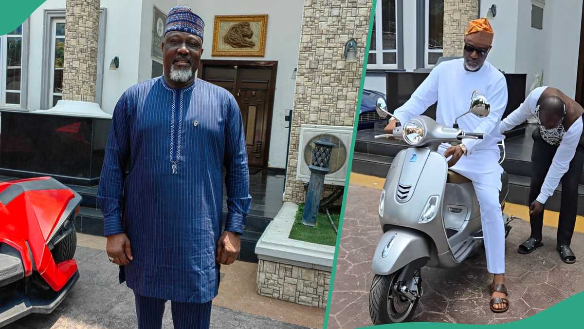 Fuel Hike: Dino Melaye Flaunts New Bike Amid Suspension, Video Trends, Baba No Send PDP