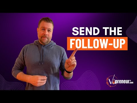 Send the Follow Up! And other Marketing Questions Answered [Video]