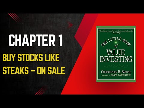 “Value Investing Basics: Buy Stocks Like Steaks – On Sale | Chapter 1” [Video]