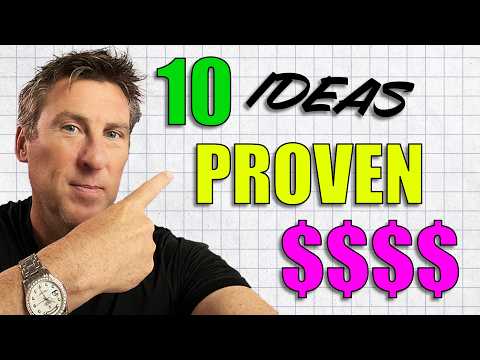 Top 10 MOST PROFITABLE Small Business Ideas you CAN DO! [Video]