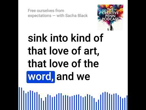 Free yourself from the expectations of others and write what you love, with Sacha Black [Video]