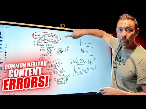 Top 5 Content Marketing MISTAKES for Real Estate [Part 2] [Video]