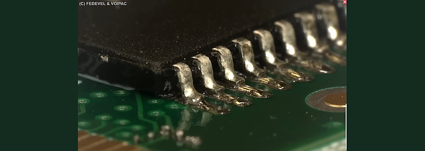 Have you ever seen soldering THIS close?  Adafruit Industries  Makers, hackers, artists, designers and engineers! [Video]