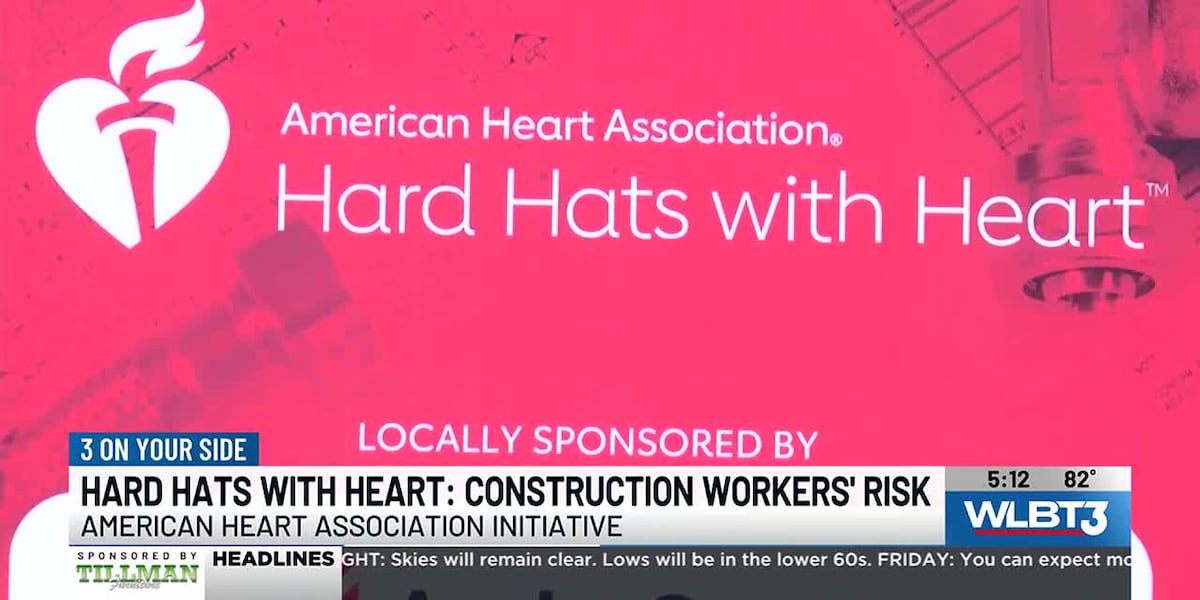 Hard Hats for Hearts helps reduce construction workers cardiac risk factors [Video]