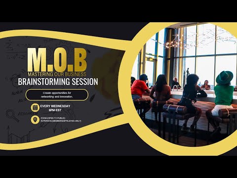 Elevating Your Marketing & Branding: Insights from the M.O.B. Brainstorming Session! [Video]