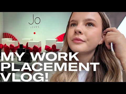 My Work Placement Vlog! [Video]