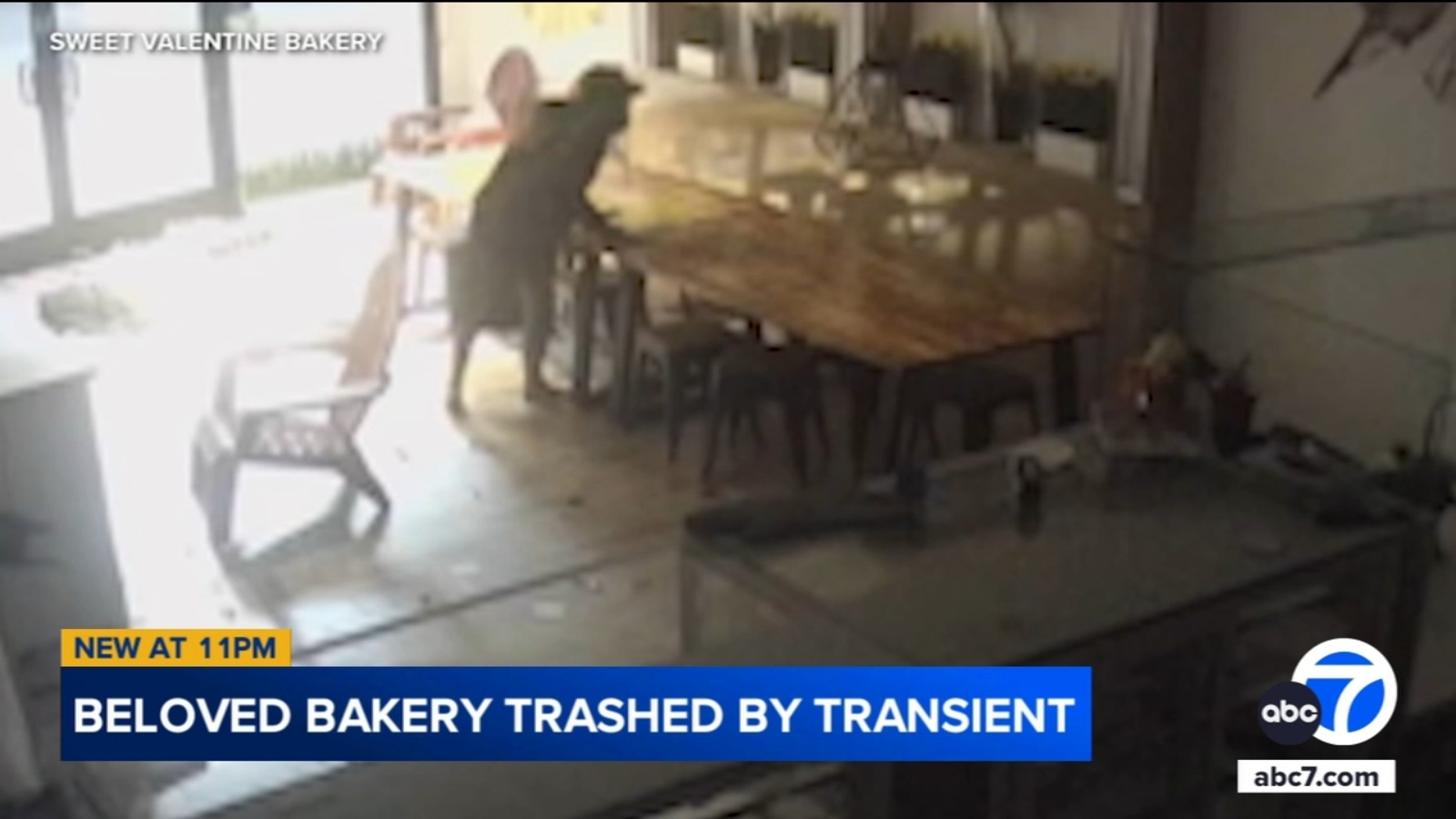 Carson bakery Sweet Valentine trashed by homeless woman [Video]