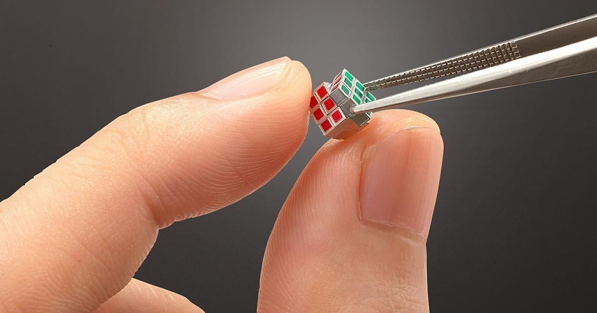 Toy company releases worlds smallest Rubiks Cube [Video]