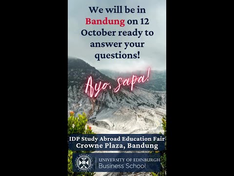 IDP Study Abroad Education Fair - Bandung [Video]