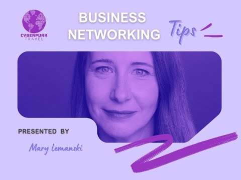 Cyberpunk Travel Training: Business Networking Tips [Video]