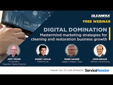 Digital Domination: Mastermind Marketing Strategies for Cleaning and Restoration Business Growth [Video]