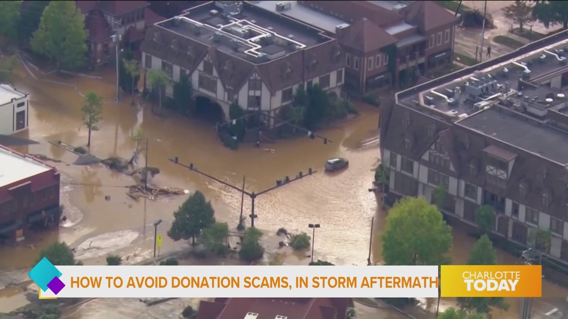 BBB warning signs to look out for when donating to help those hardest hit by Helene [Video]