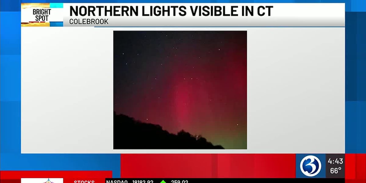 Northern Lights were visible overnight [Video]