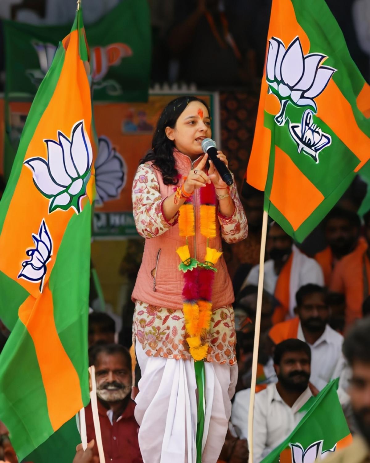 Shagun scripts history by winning Assembly election as a female candidate of the BJP. [Video]