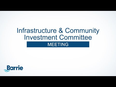 Infrastructure and Community Investment Committee | October 2, 2024 [Video]