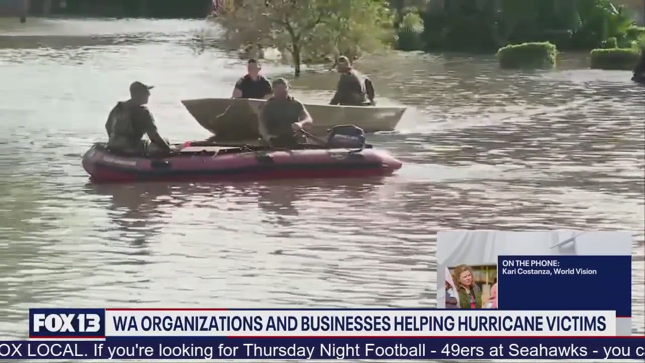 WA organizations, businesses help Hurricane Milton victims [Video]