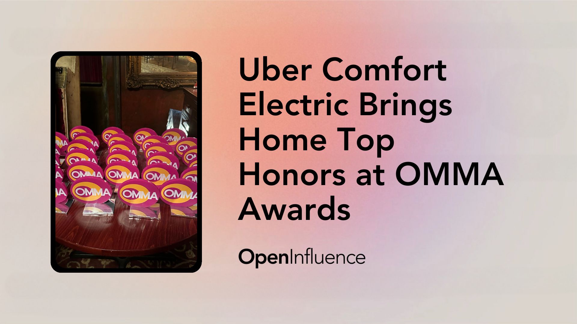 Uber and Open Influence Win OMMA Award for Best Automotive Campaign [Video]