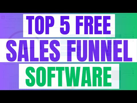 Best Sales Funnel Software 2024: Top 5 Free Sales Funnel Builders [Video]