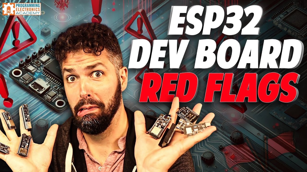 ESP32 dev board Red Flags  Adafruit Industries  Makers, hackers, artists, designers and engineers! [Video]