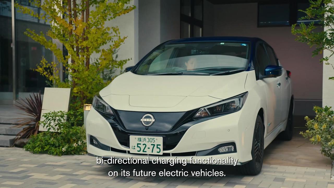 Nissan to launch affordable Vehicle to Grid [Video]