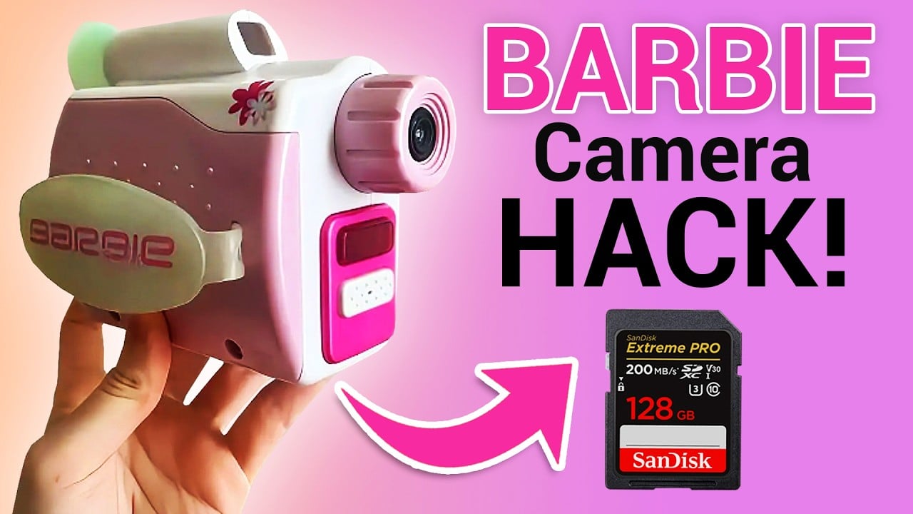 Max Vega Turns a 2001 Barbie Camera into a High-Tech Video Rig  Adafruit Industries  Makers, hackers, artists, designers and engineers!