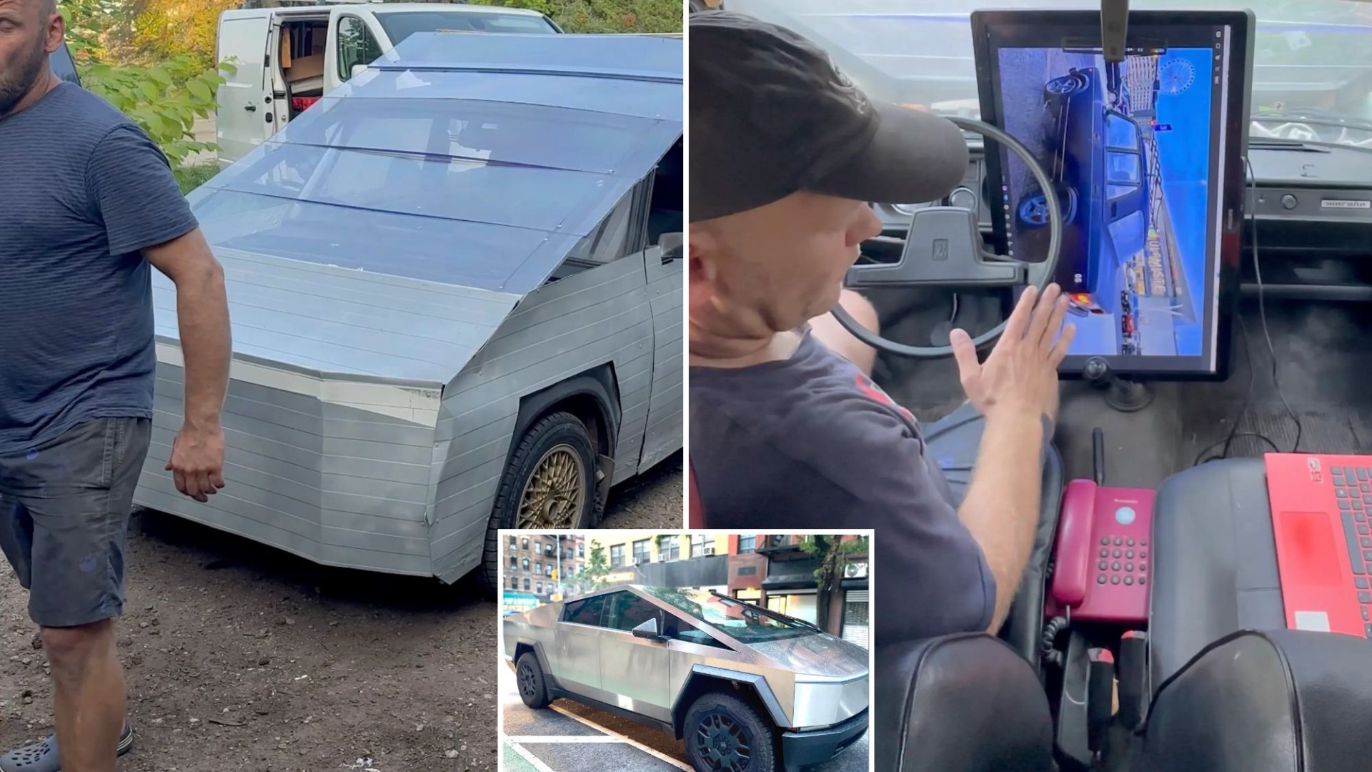 Im building my own TESLA using scrap welded together – its fully-functional [Video]