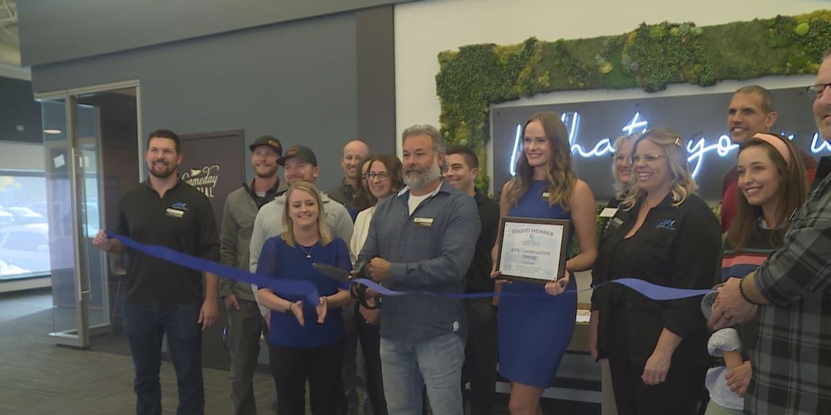 APX Construction group celebrates grand opening [Video]