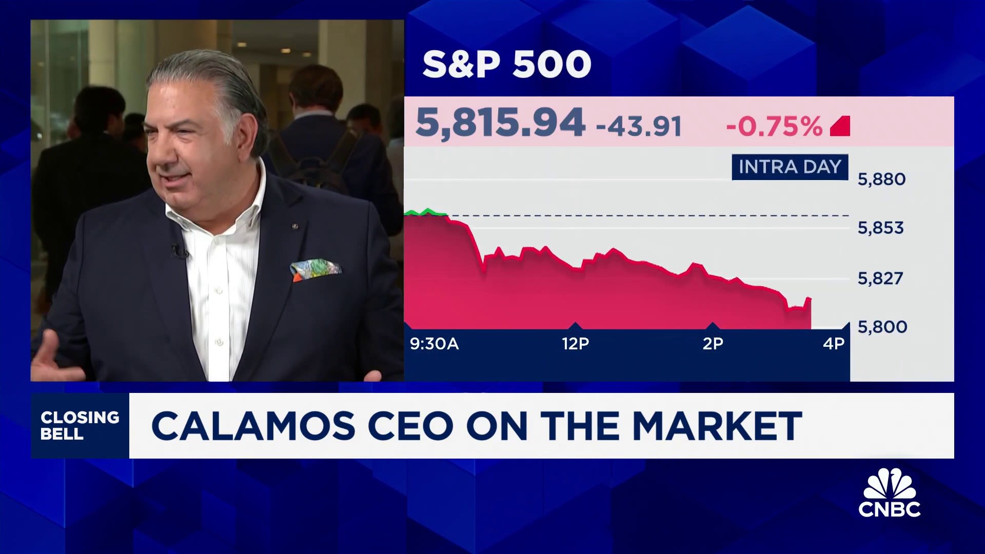 Calamos CEO on the market, alternative investing and his investment strategy [Video]