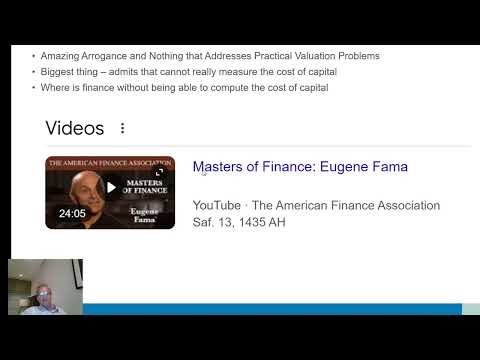 Corporate Finance Part 2 - Academics and Corporate Model [Video]