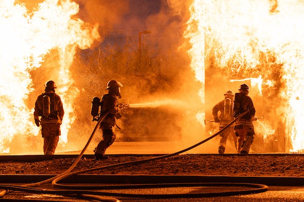 New fire station without any smoke detectors burns down [Video]