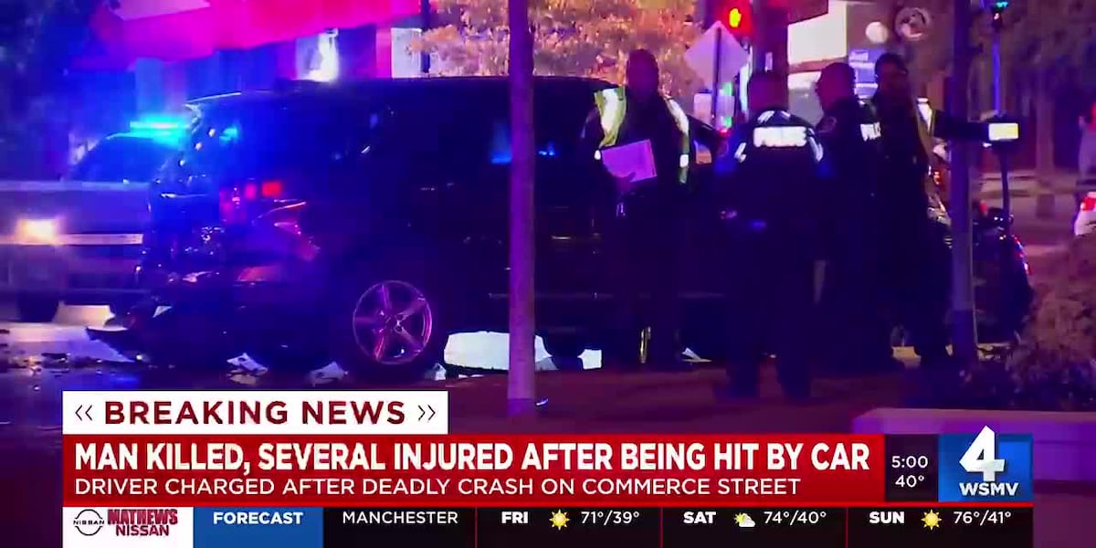 Driver charged in deadly crash in downtown Nashville [Video]