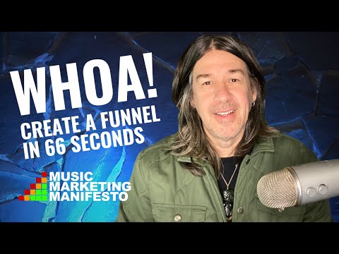 Build an Entire Music Marketing Funnel in 66 Seconds [Video]