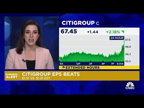 Citigroup earnings top estimates, boosted by investment banking [Video]