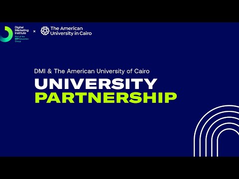 DMI & The American University in Cairo (AUC) | University Partnership [Video]