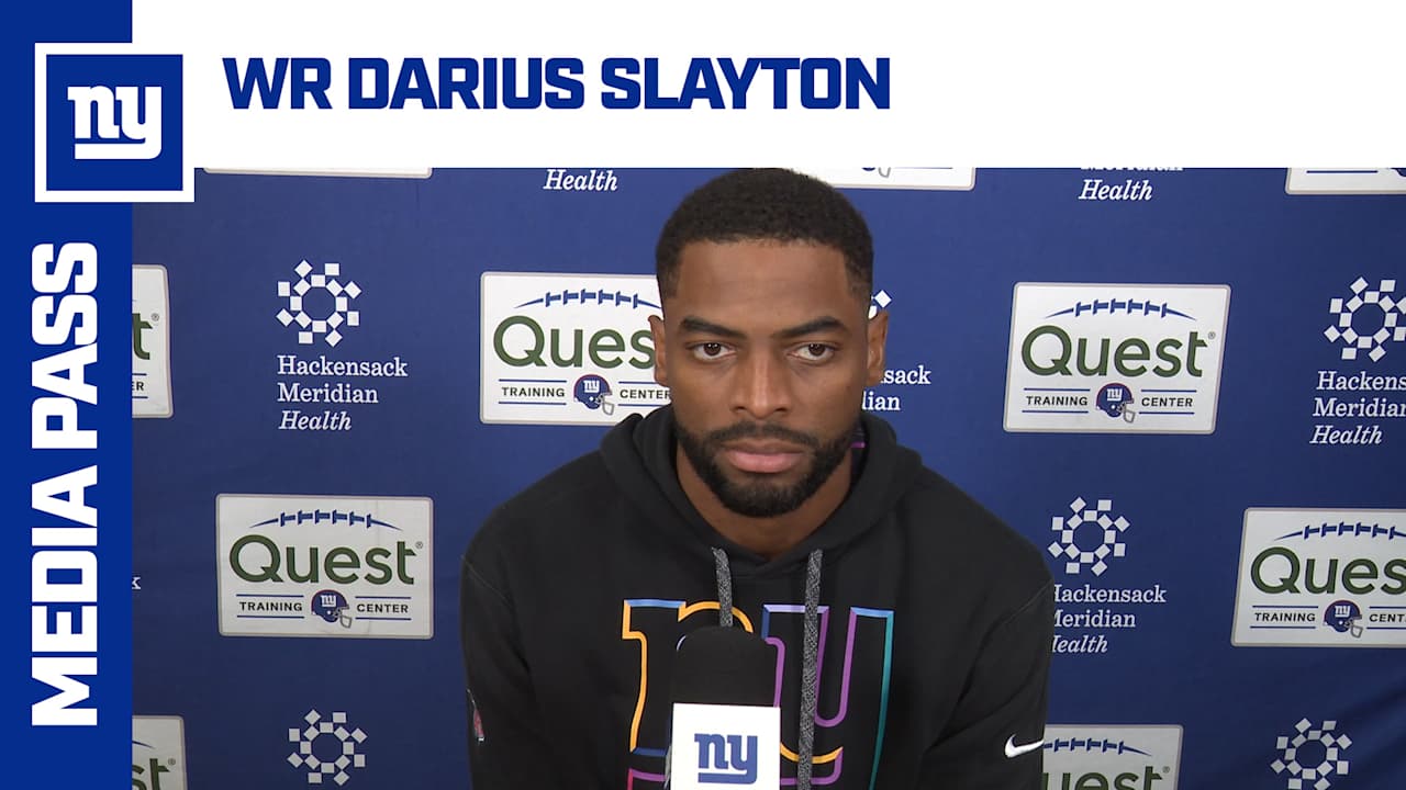 WR Darius Slayton: 