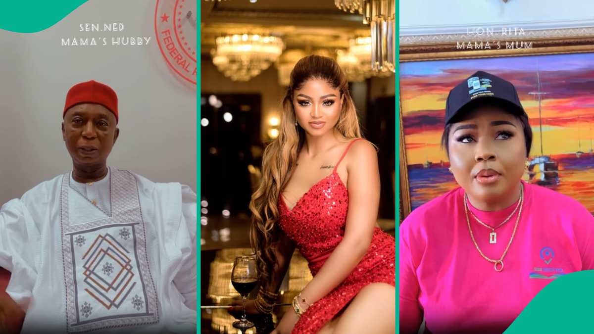 Video As Regina Daniels Husband, Mum, Family, Friends Start Gina Once Said Challenge: So Cute [Video]