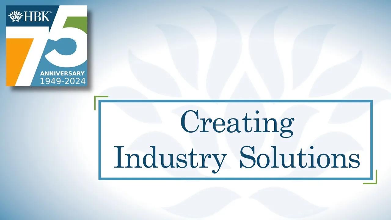 Creating Industry Solutions – Business Journal Daily [Video]