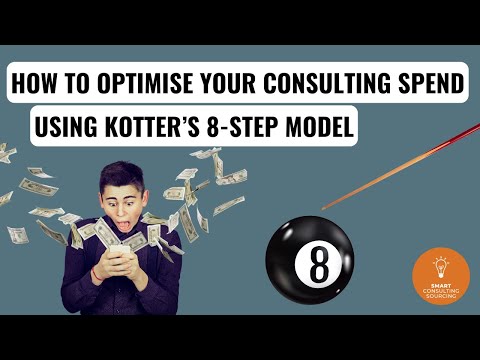 Master Change Management – How to Optimise Your Consulting Spend Using Kotter’s 8 Step Model [Video]