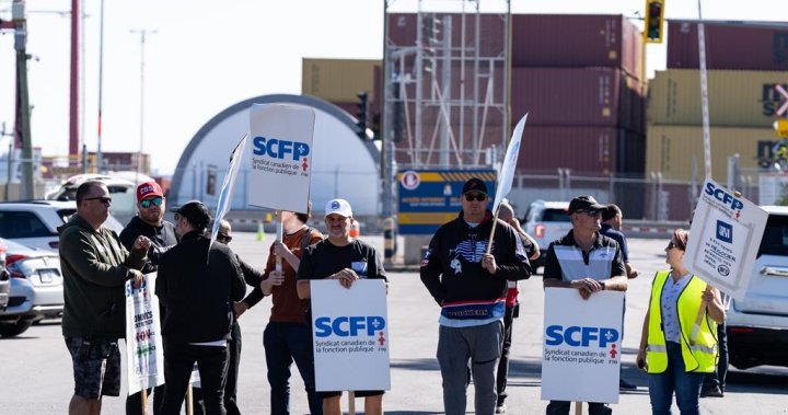 Montreal dockworkers to hold one-day strike as contract talks stall – Montreal [Video]