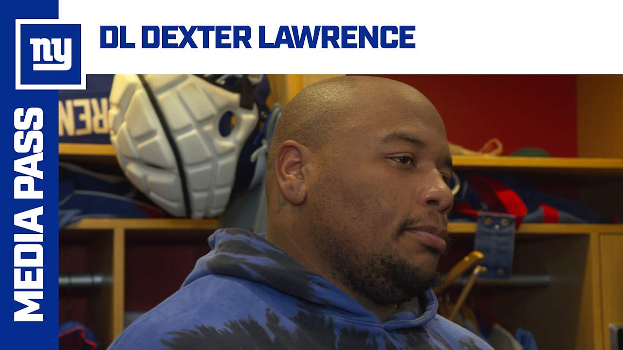 DL Dexter Lawrence on MNF matchup: 