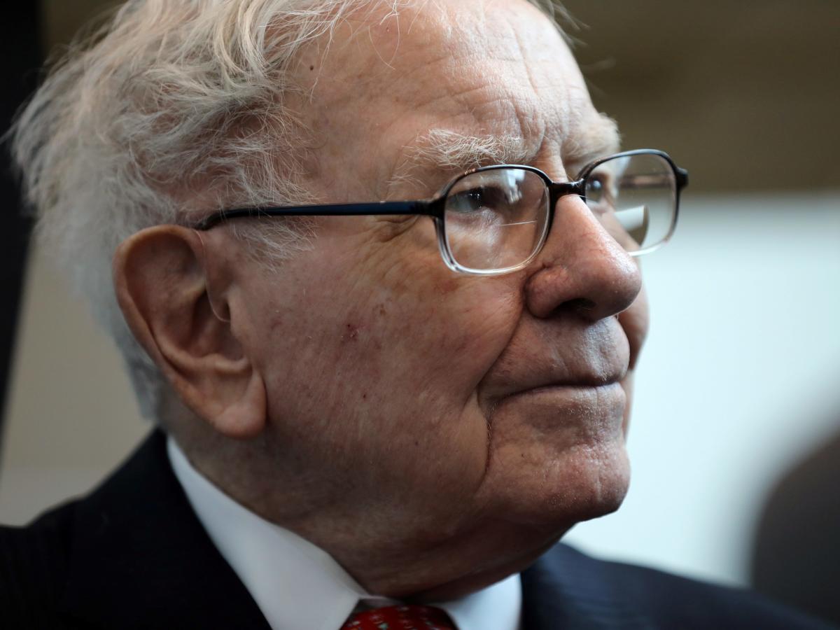 Warren Buffett says he won