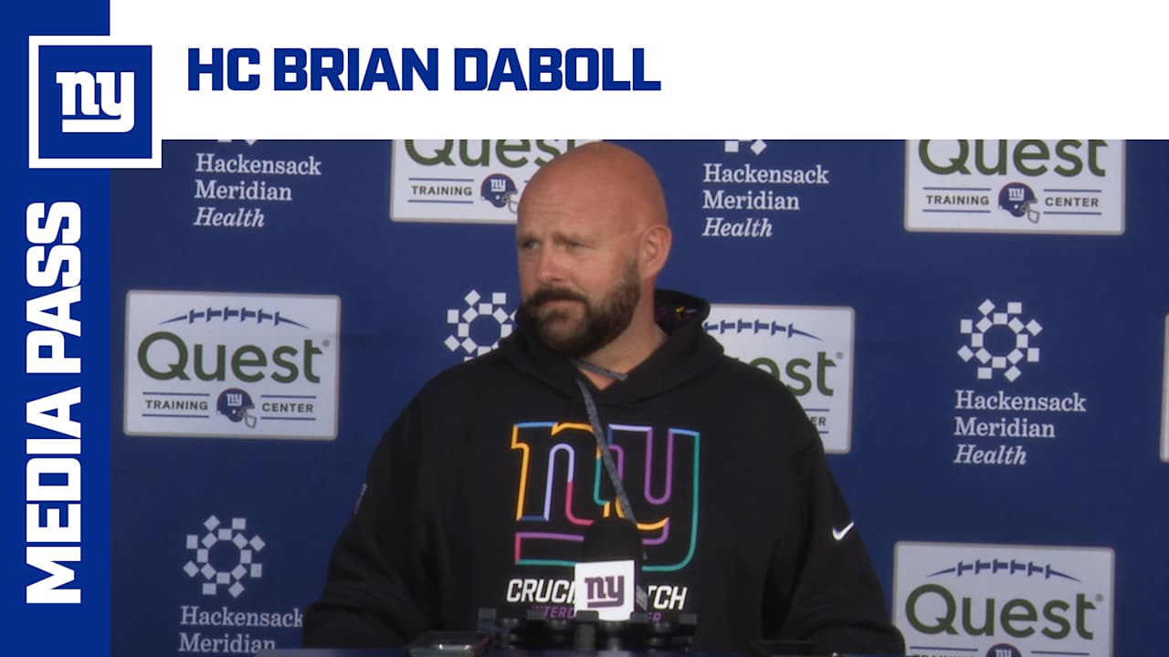 Coach Brian Daboll provides final updates before MNF [Video]