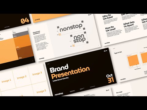 How To Build A Brand Identity Presentation (Template included) [Video]