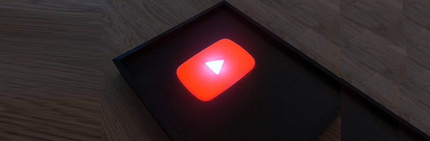 A DIY RGB YouTube play button creator award using WLED  Adafruit Industries  Makers, hackers, artists, designers and engineers! [Video]