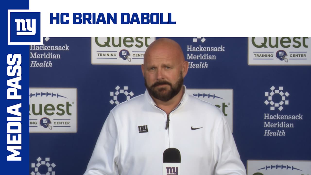 Coach Brian Daboll previews Giants vs. Commanders [Video]