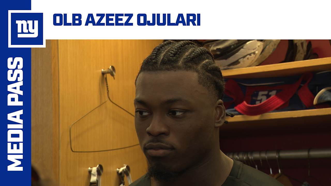 OLB Azeez Ojulari: ‘I feel like I’ve definitely grown’ [Video]