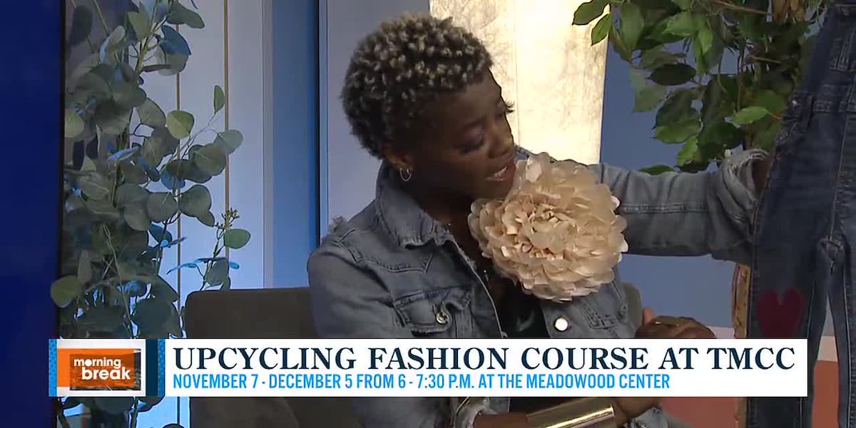 Khalilah Cage teaches upcycling fashion course at TMCC EPIC [Video]