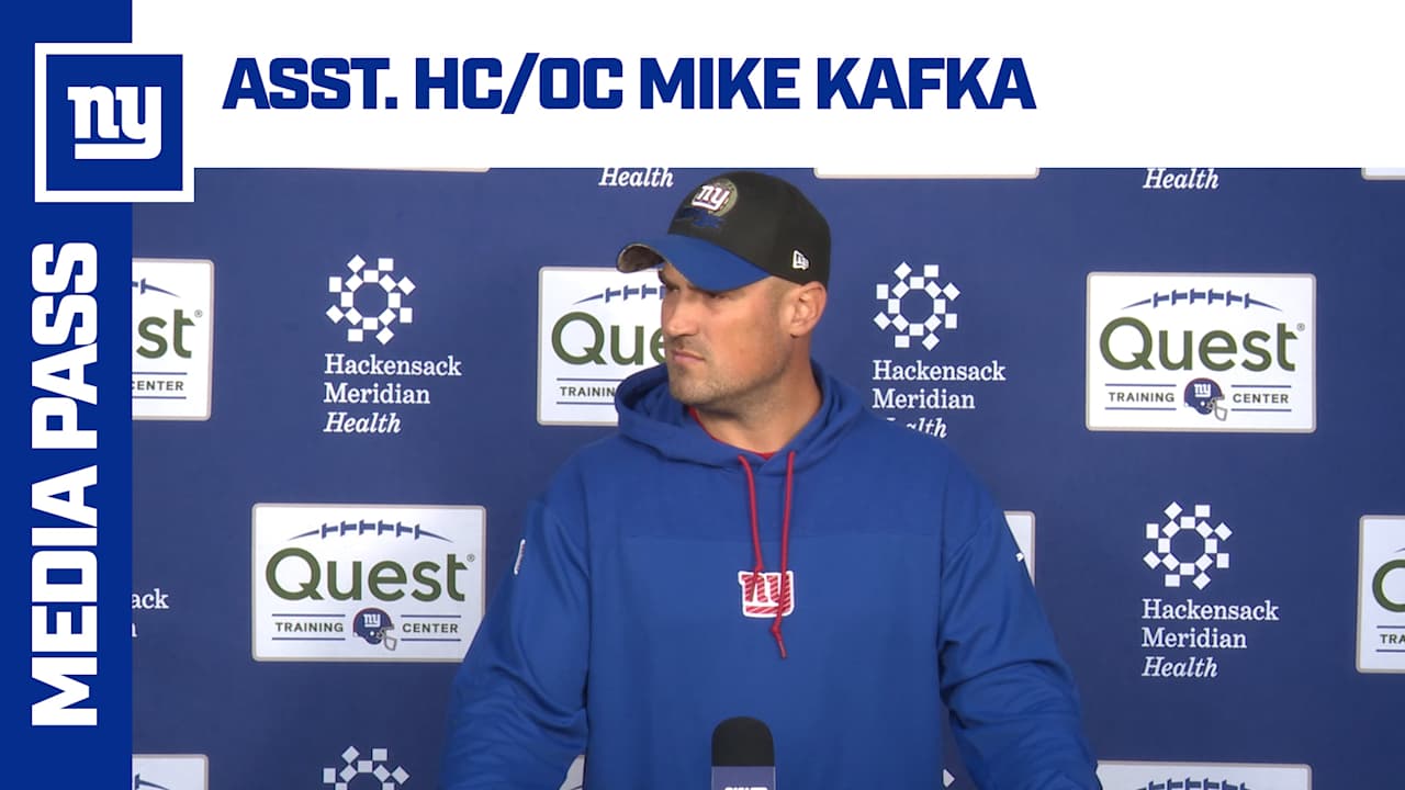 Asst. HC/OC Mike Kafka on matchup against Commanders defense [Video]