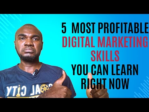 5 Most Profitable Digital Marketing Skills You Can Learn Right Now [Video]